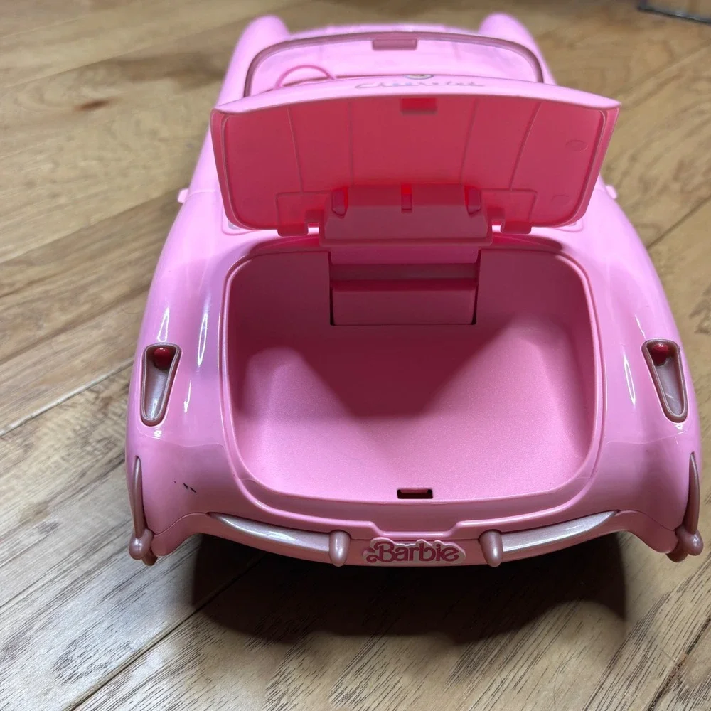 Barbie Movie Corvette RC Vehicle Pink C1 Chevrolet 2022 Mattel HPW40 No Remote